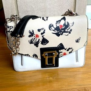 PROENZA SCHOULER Hava Chain Floral Small Shoulder Bag
